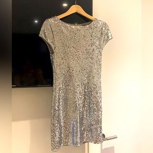 Alice and Olivia sequin mini dress size xs